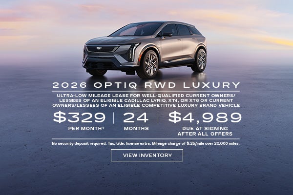 2026 OPTIQ RWD LUXURY. Ultra-low milege lease for well-qualified current owners/lessees of an eli...